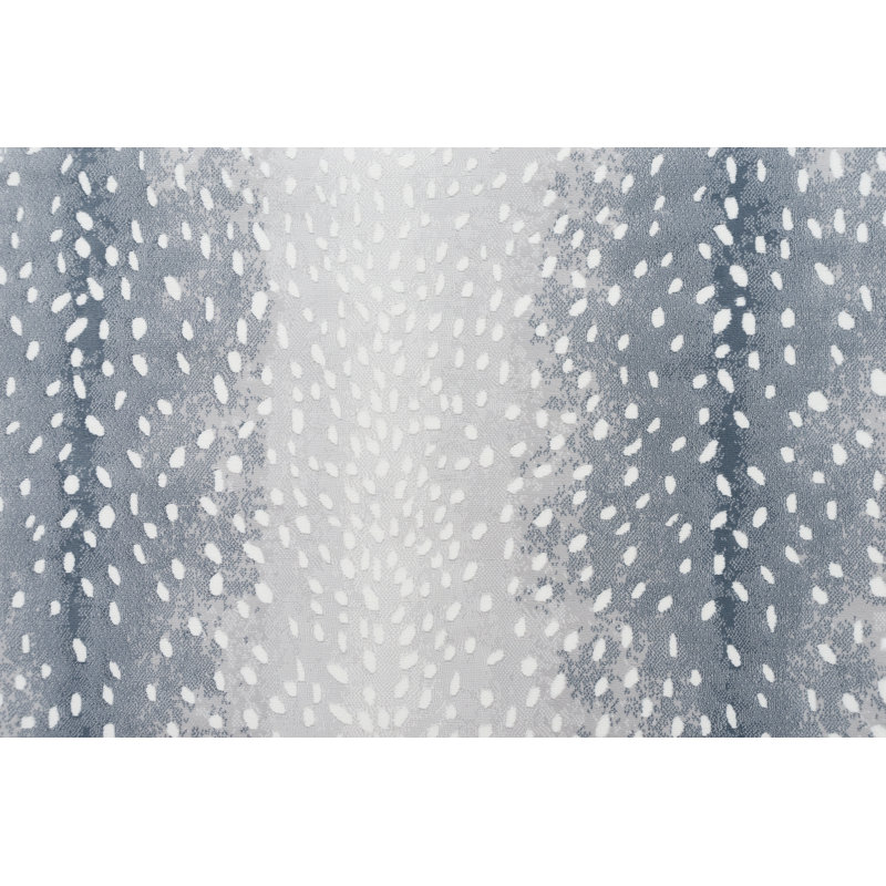 Stark Nessa Animal Print Area Rug in Blue & Reviews Perigold